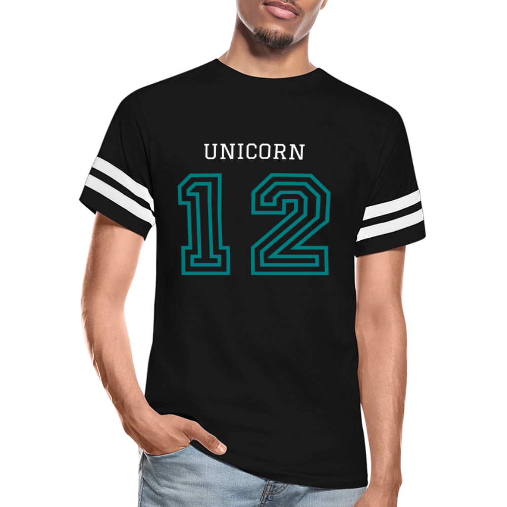 Vintage Sport T-Shirt - black/white