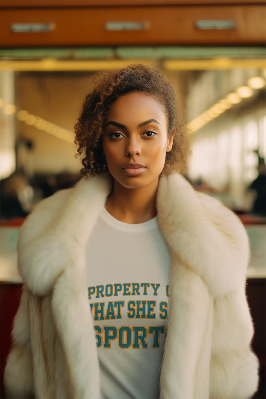 Property of What She Said Sports!  Graphic Tee