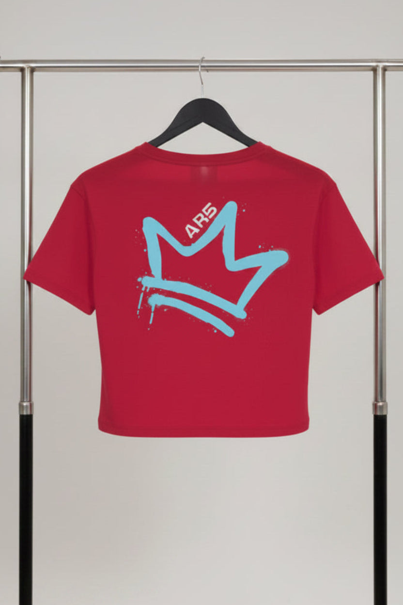 Red - Crown Her Tee - BACK