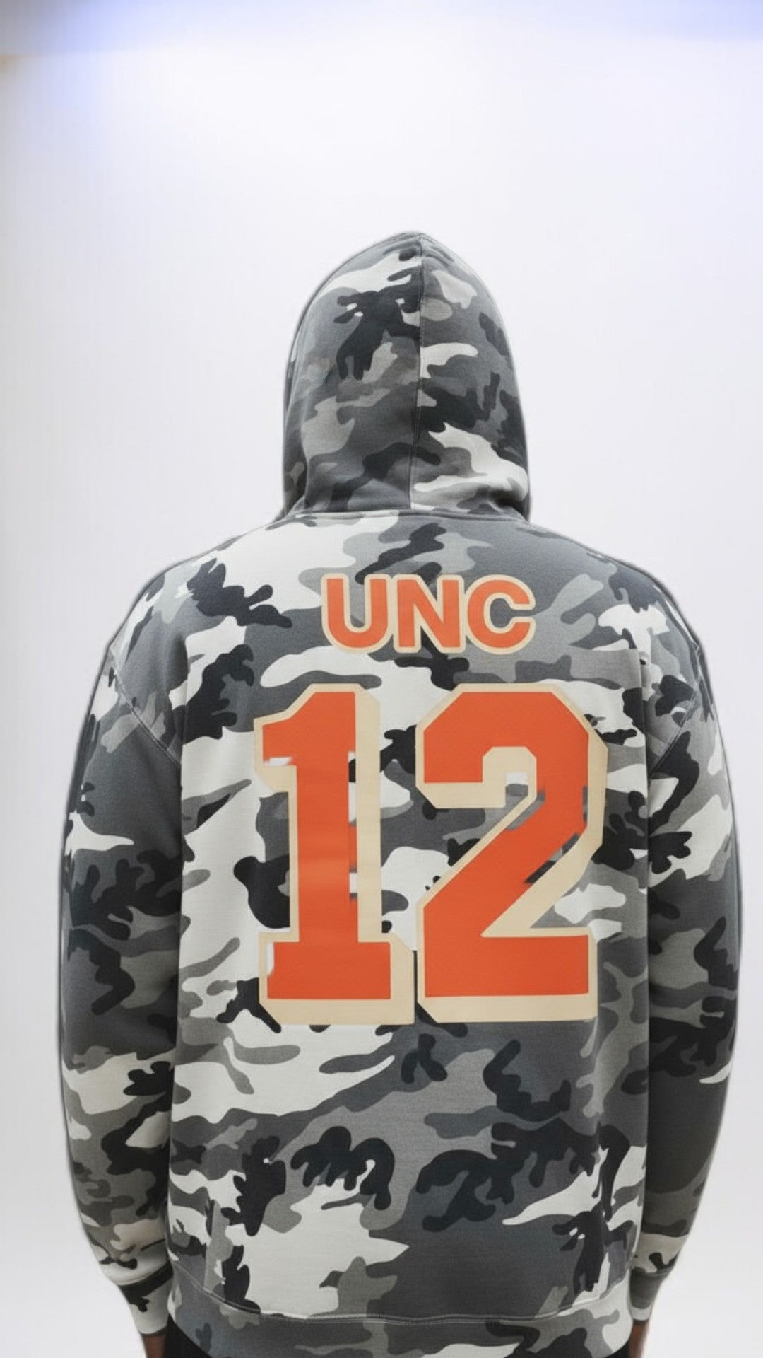 SHEDEURIAN "UNC" 12 Camo Hoodie