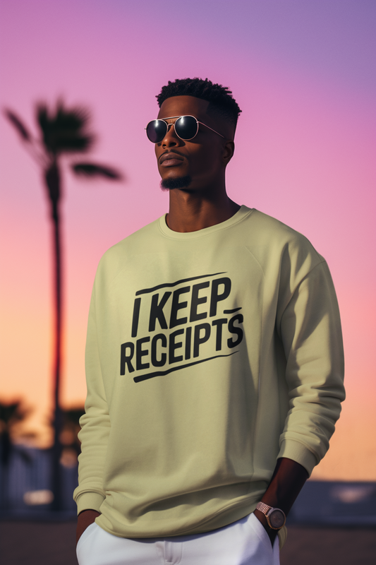 I Keep Receipts x 21 Sweatshirt