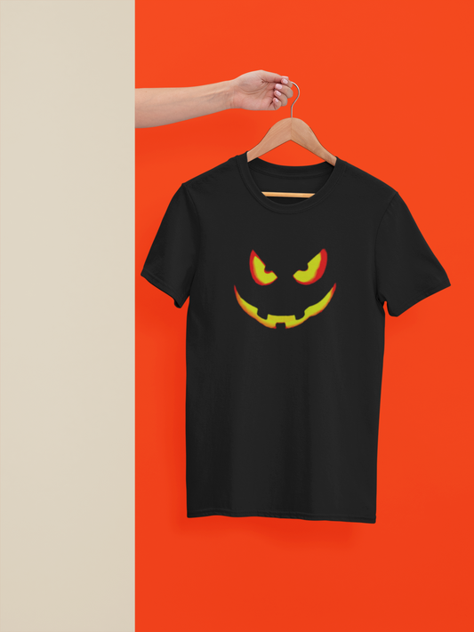 Men's Spooky "Jack O Lantern" Halloween Graphic Tee