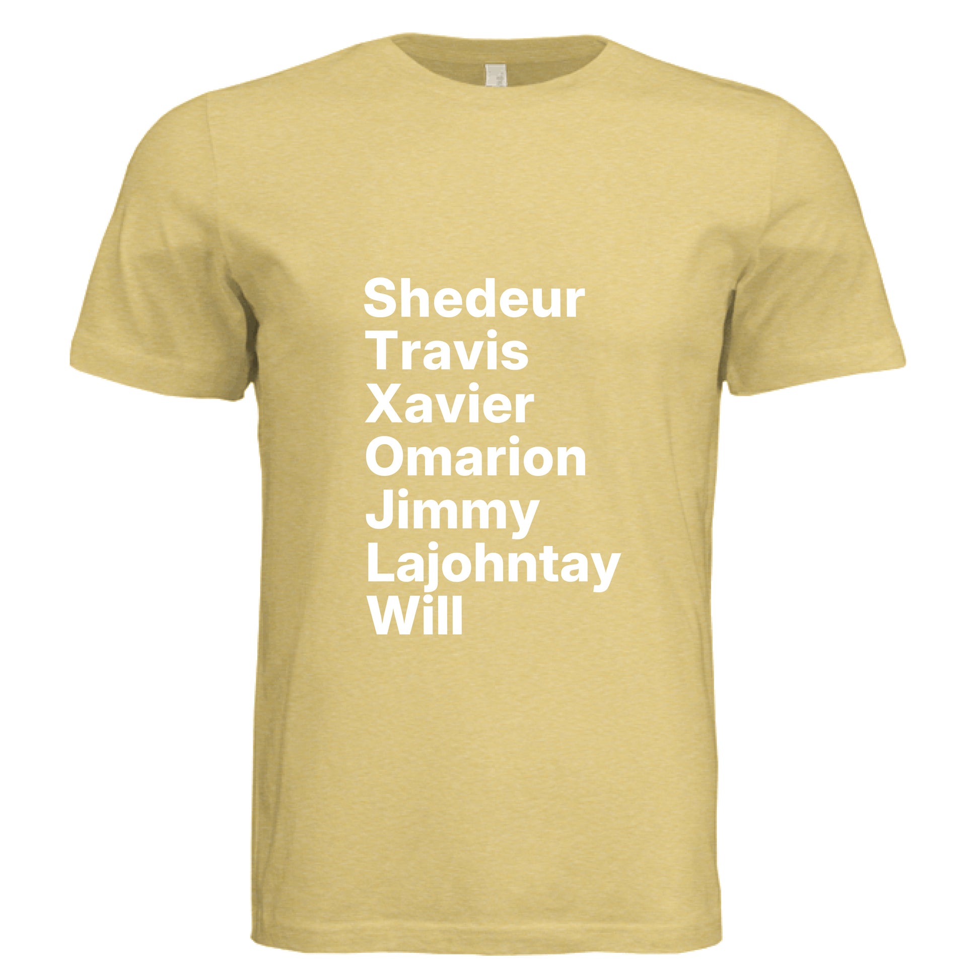 Mustard Triblend - FRONT