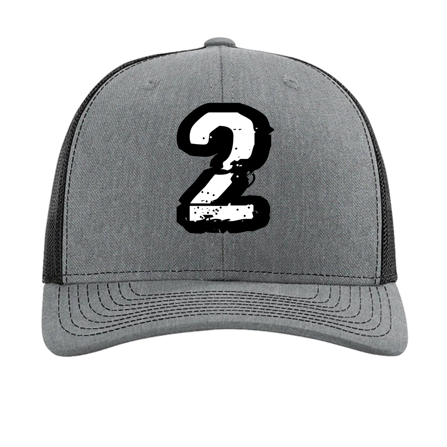 Heather Grey/ Black - FRONT