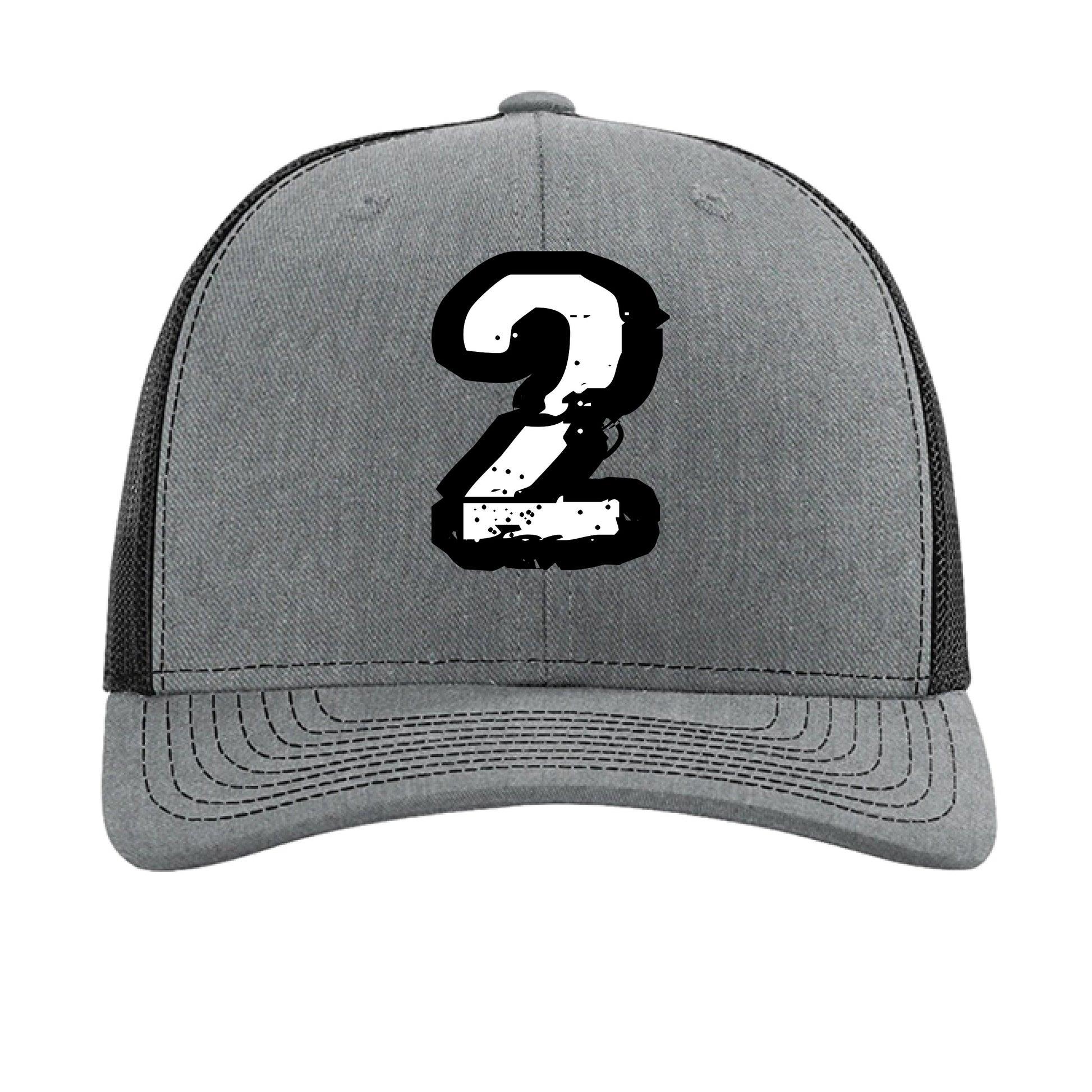 Heather Grey/ Black - FRONT