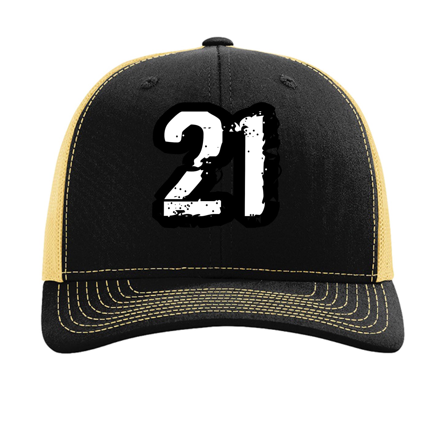 Black/ Vegas Gold - FRONT