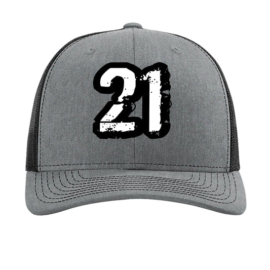 Heather Grey/ Black - FRONT