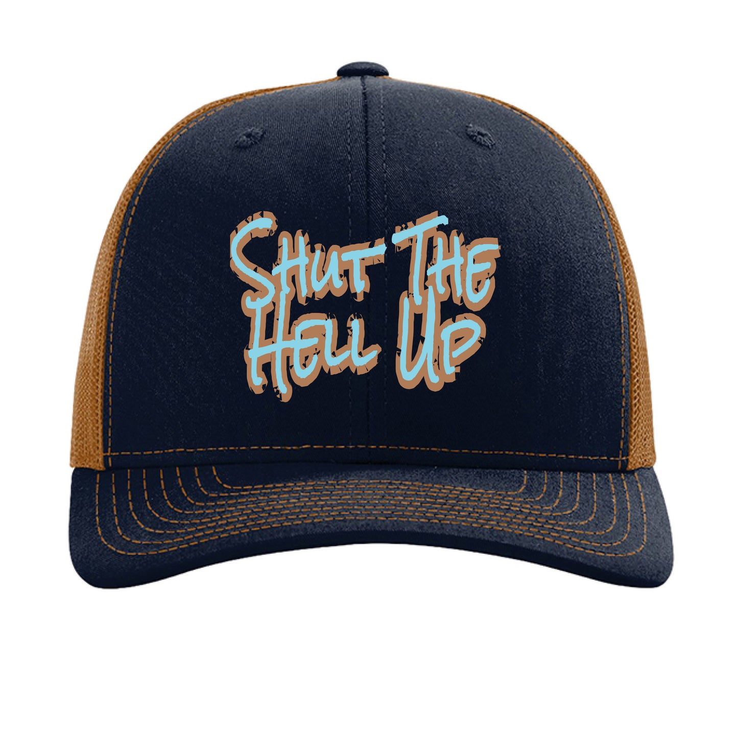 Navy/ Caramel - FRONT