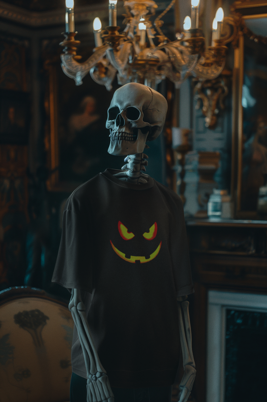 Men's Spooky "Jack O Lantern" Halloween Graphic Tee