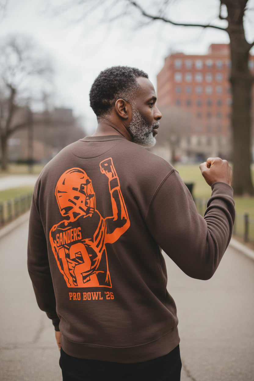 SHEDEURIAN Pro Bowler Wrist Up "12" Crew Neck